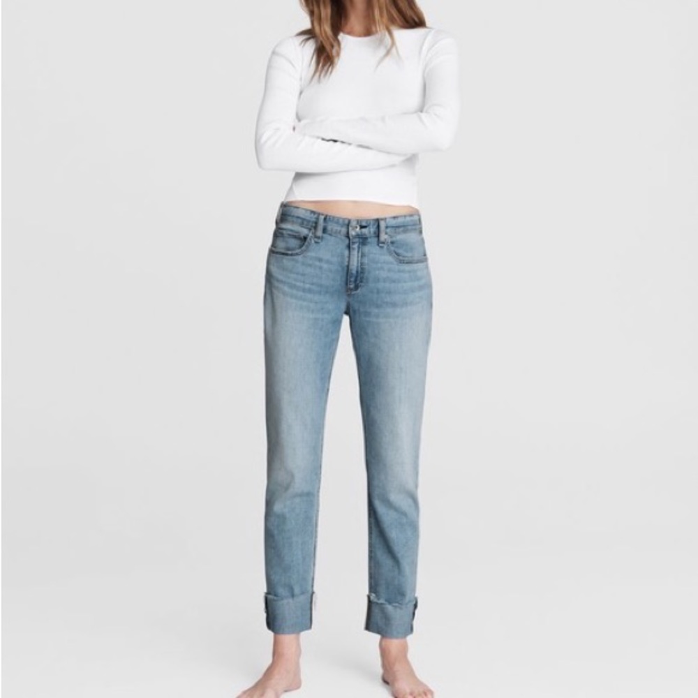 NWT Rag & Bone Dre Low-Rise Boyfriend